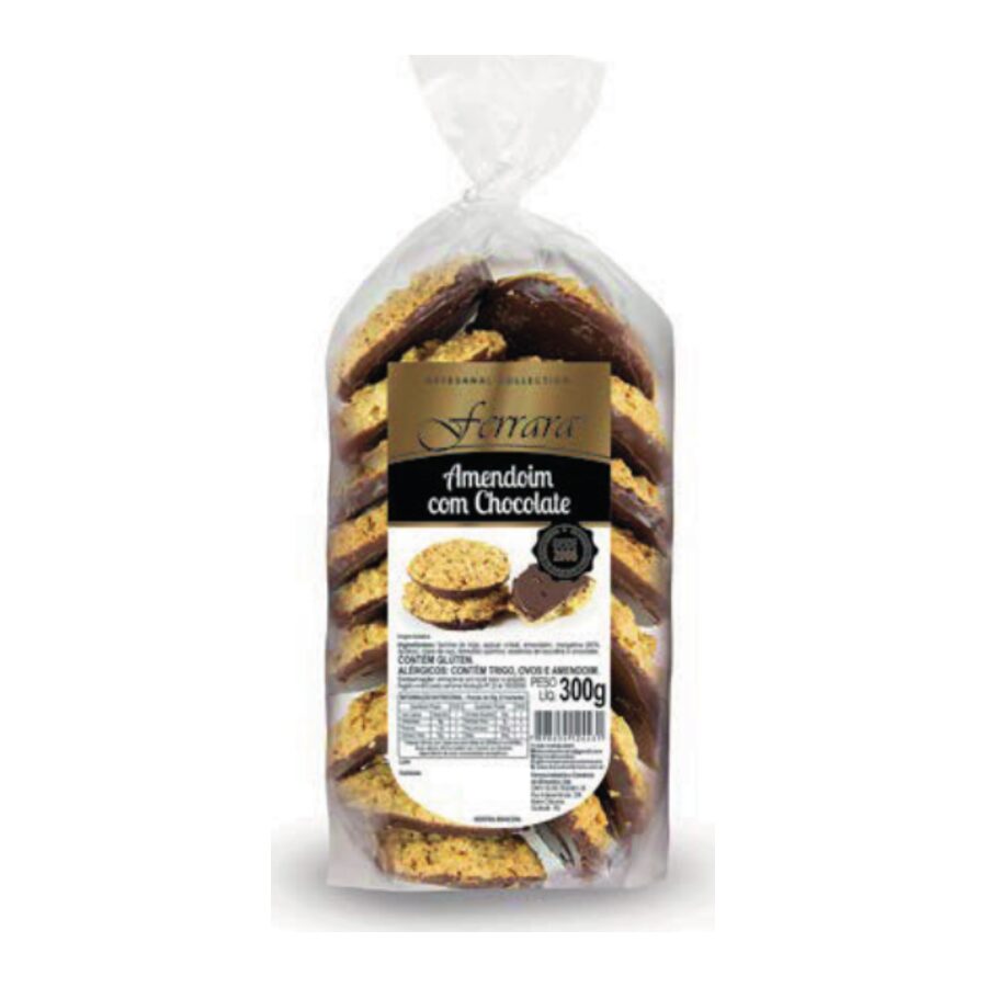 Biscoito de Amendoim com Chocolate