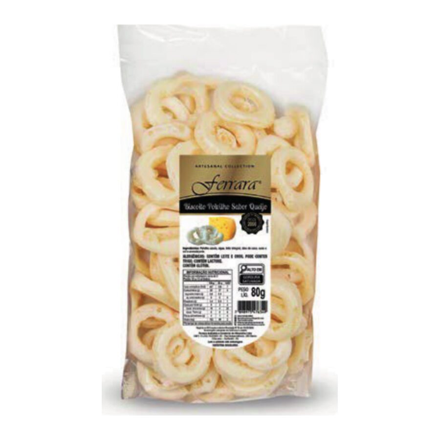 Rosquinha de Polvilho Sabor Queijo